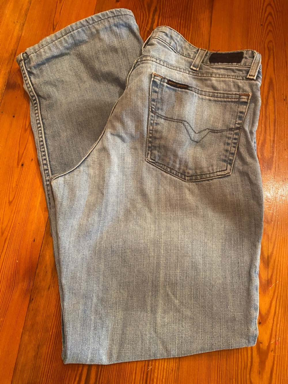 Harley-Davidson Women's Light Blue Boot Cut Jeans